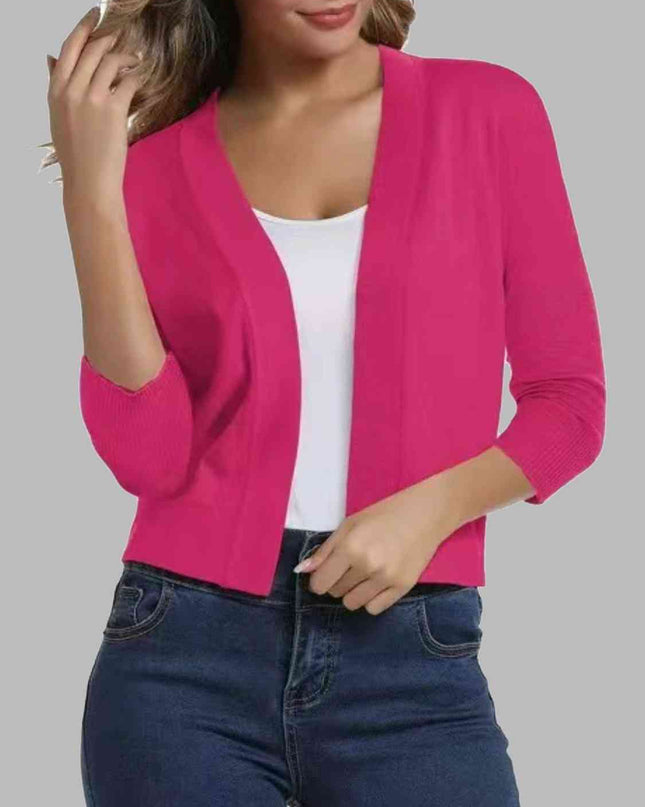 Open Front Cardigan