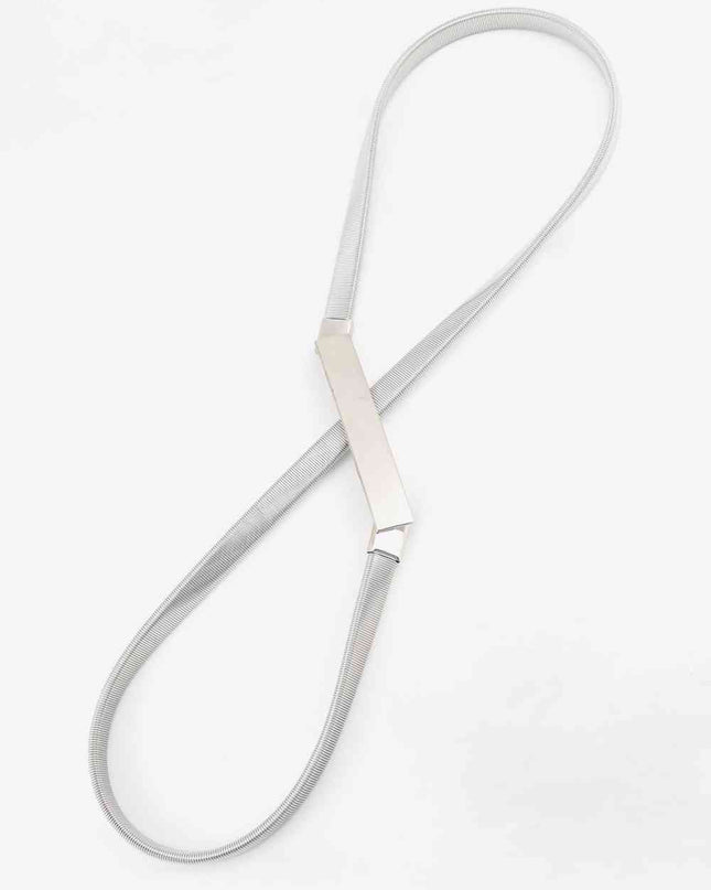 Elastic Iron Skinny Belt