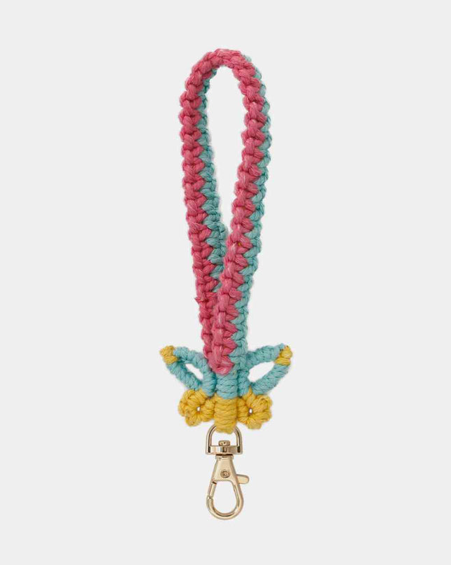 Butterfly Shape Macrame Key Chain