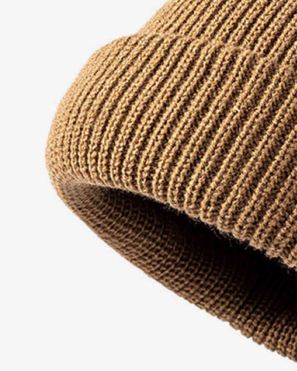 Calling For Winter Rib-Knit Beanie