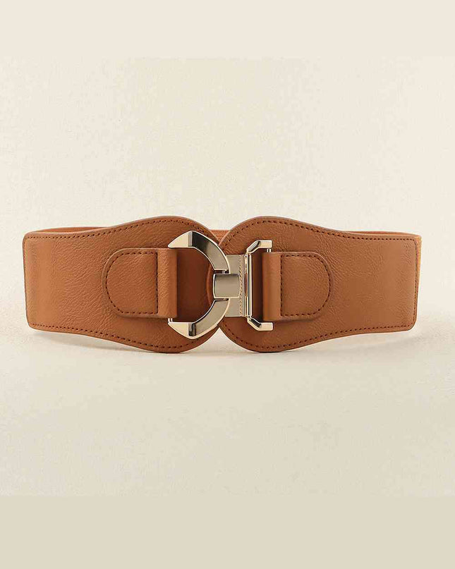 Alloy Buckle Elastic Belt