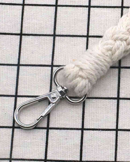 Assorted 4-Piece Macrame Keychain