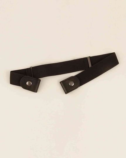 PU Elastic Snap Closure Belt