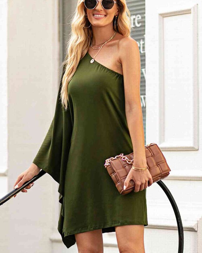 One Shoulder Statement Dress