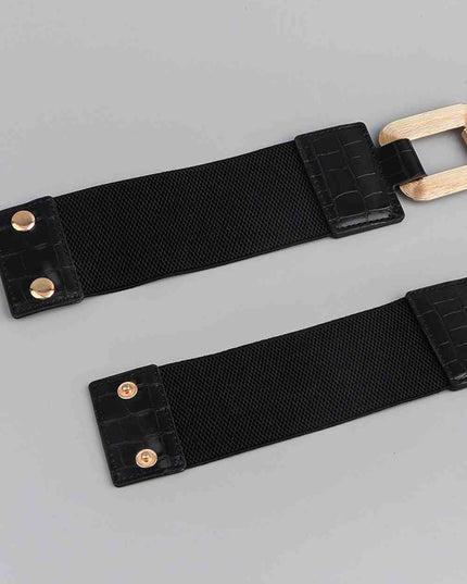 Fashion Geometric Elastic Belt