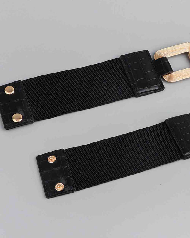 Fashion Geometric Elastic Belt