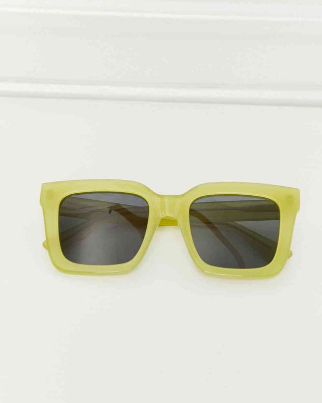 Square TAC Polarization Lens Sunglasses