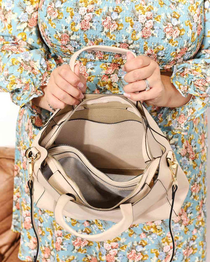 SHOMICO Medium PU Leather Handbag