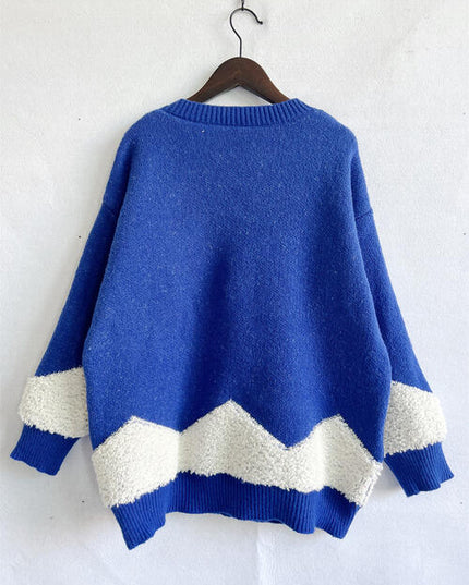 Christmas Tree Graphic Dropped Shoulder Sweater
