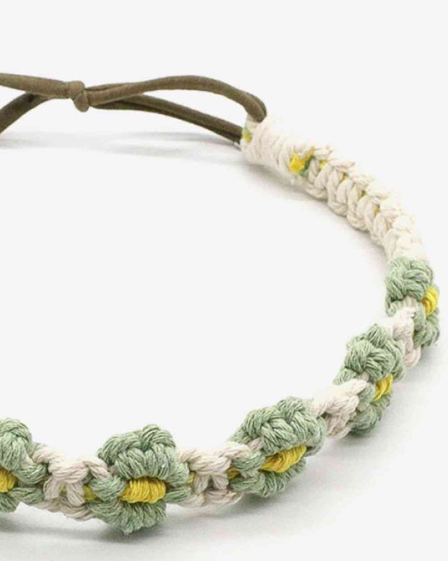 Assorted 2-Pack In My Circle Daisy Macrame Headband
