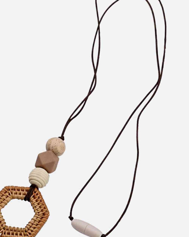 Assorted 4-Piece Silicone Bead Lanyard