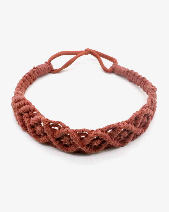 Assorted 2-Pack Macrame Flexible Headband