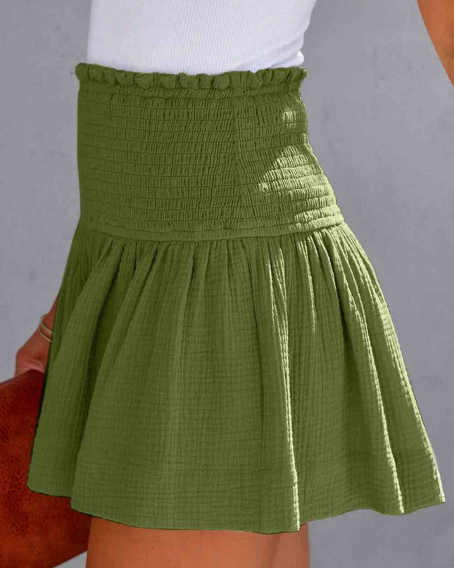 Smocked Waistband Shorts