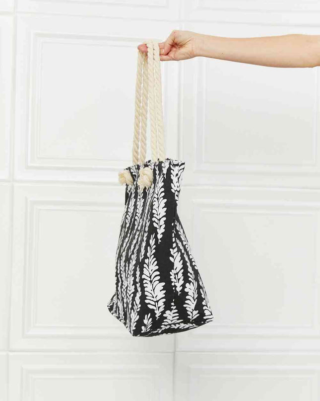 Justin Taylor Don't Leaf Me Tote Bag