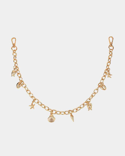 Sea Element Charm Iron Chain Belt