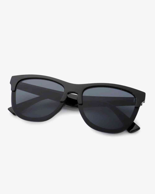 UV400 Browline Wayfarer Sunglasses