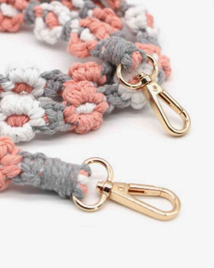Macrame Flower Lanyard