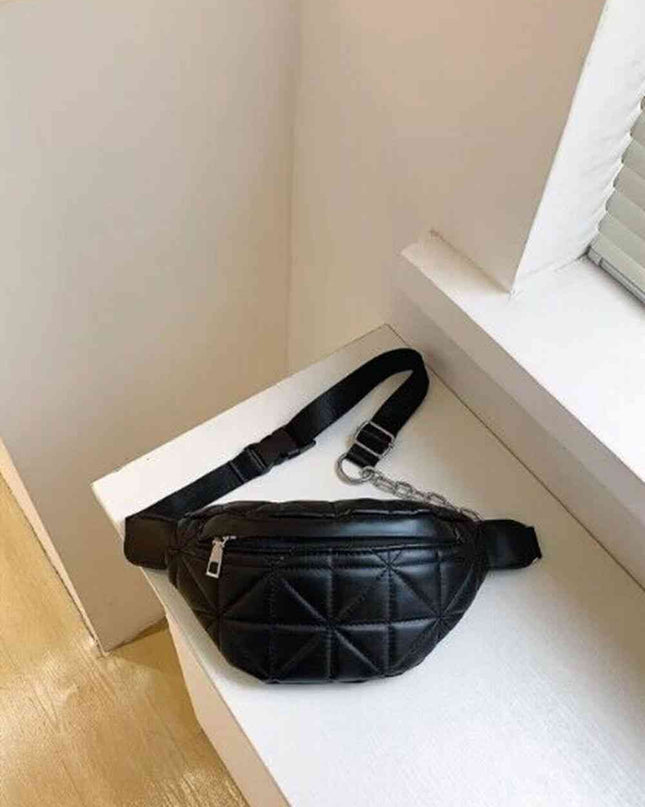 PU Leather Sling Bag