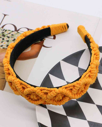 Can't Stop Your Shine Macrame Headband
