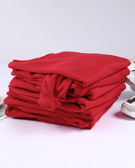 Santa Graphic Round Neck Long Sleeve Sweatshirt