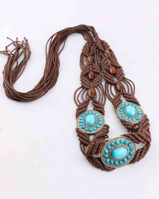 Bohemian Braid Belt