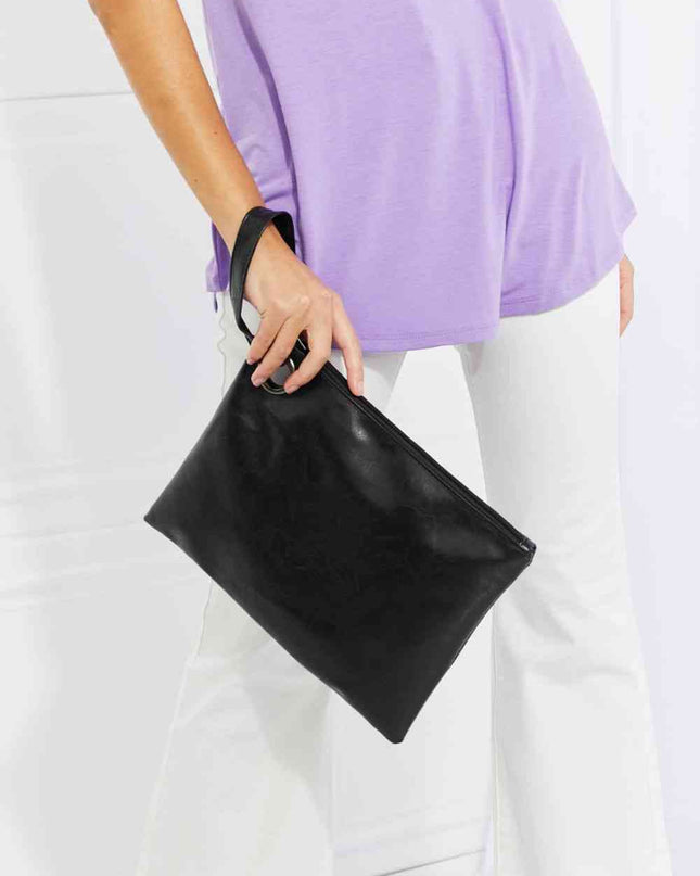 Looking At You PU Leather Wristlet
