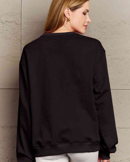 Simply Love Full Size LIVE IN GRACE Graphic Sweatshirt