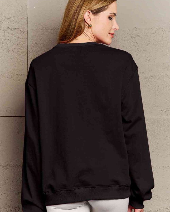Simply Love Full Size LIVE IN GRACE Graphic Sweatshirt