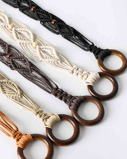 Retro Braid Belt