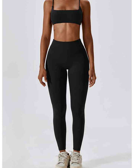 Wide Waistband Sports Pants
