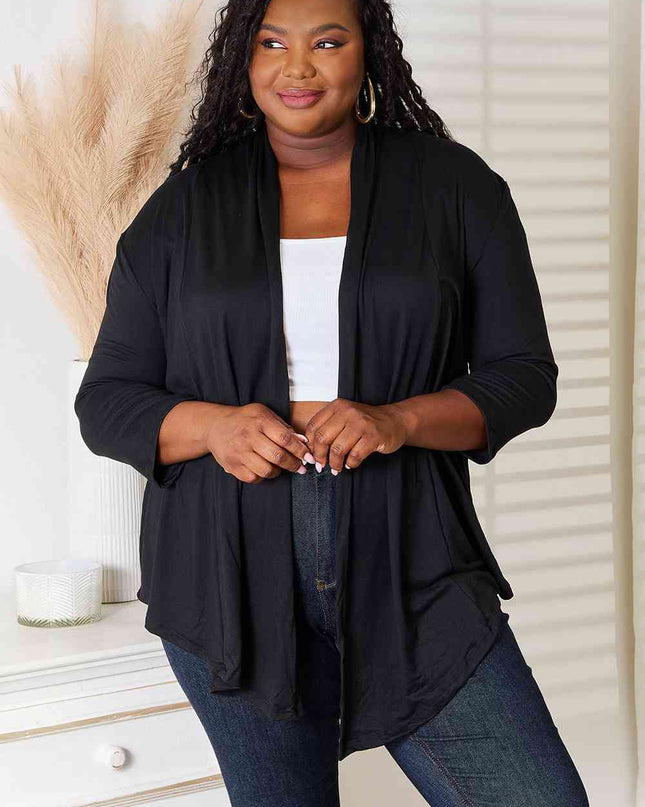 Culture Code Full Size Open Front Cardigan