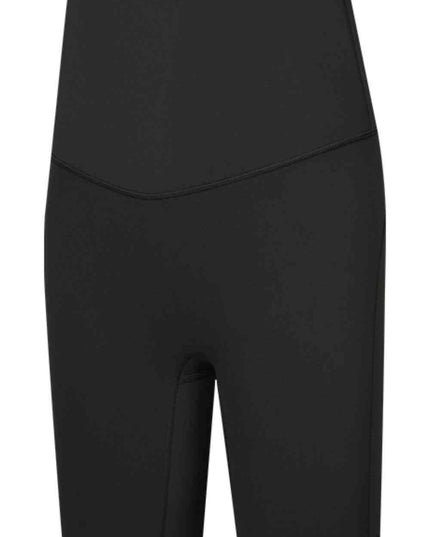 Seamless High-Rise Wide Waistband Biker Shorts