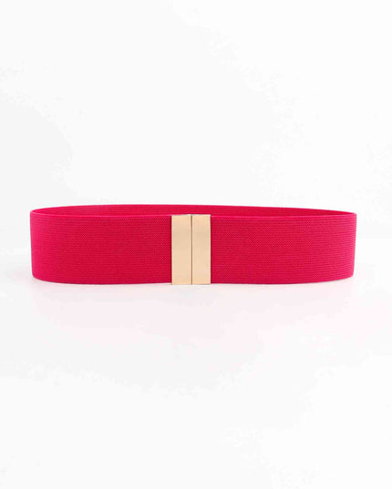 Alloy Buckle Elastic Belt