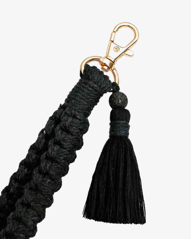 Wristlet Keychain with Tassel