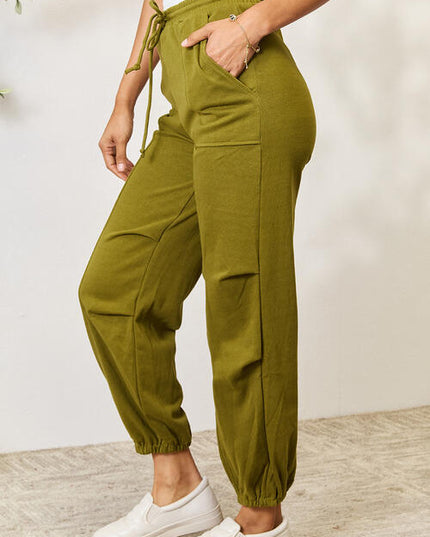 Culture Code Full Size Drawstring Sweatpants with pockets