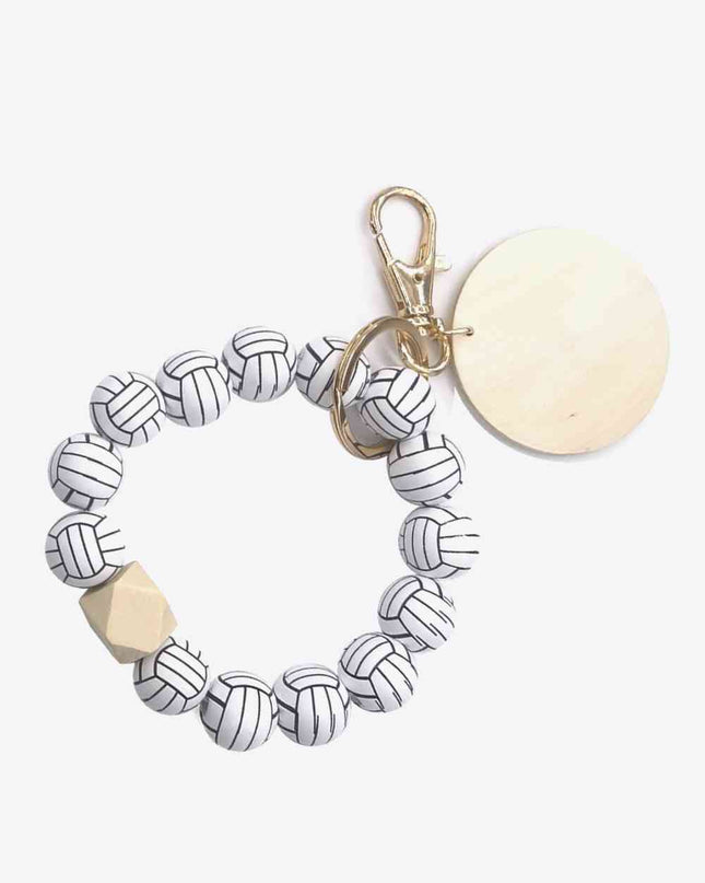 Assorted 4-Pack Wristlet Bead Key Chain