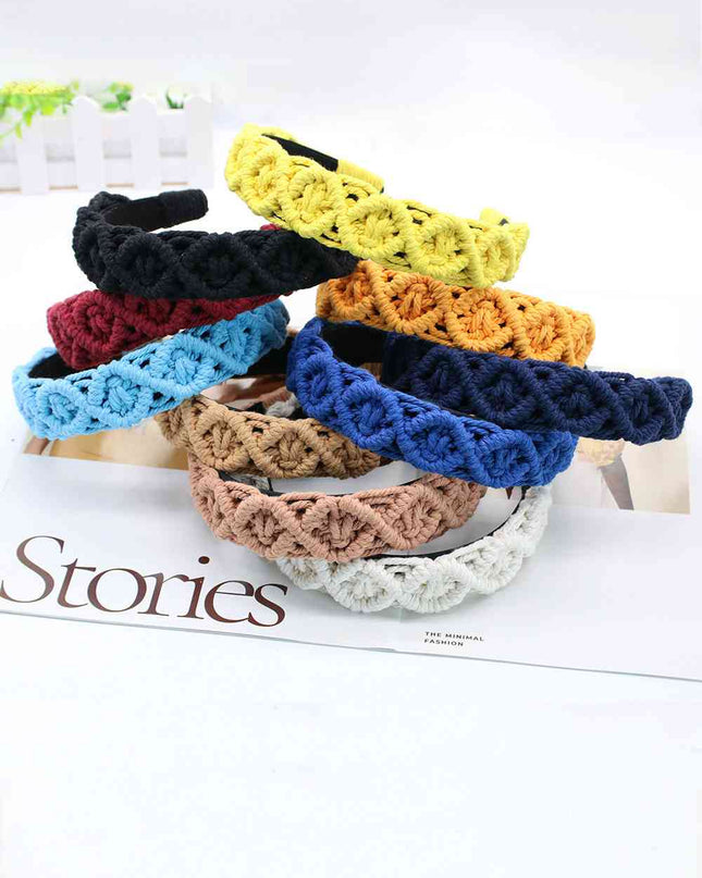 Can't Stop Your Shine Macrame Headband