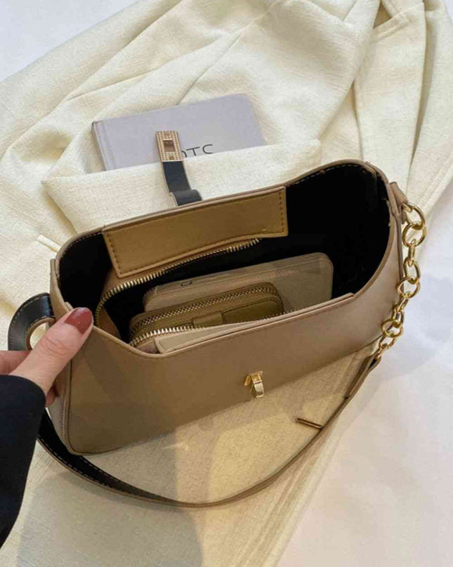 PU Leather Shoulder Bag