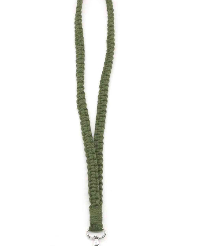 Assorted 2-Pack Hand-Woven Lanyard Keychain