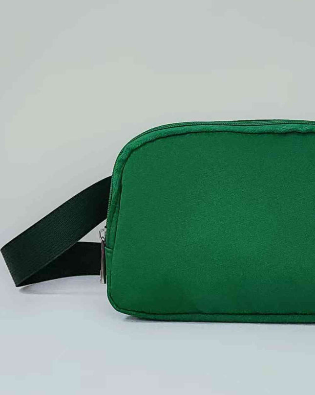 Buckle Zip Closure Fanny Pack