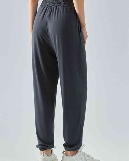 Tie Waist Sports Pants