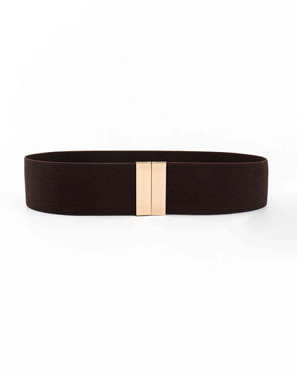 Alloy Buckle Elastic Belt