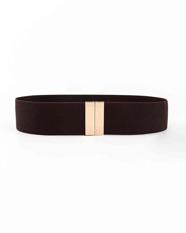 Alloy Buckle Elastic Belt
