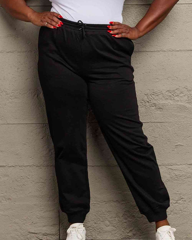 Simply Love Full Size Drawstring Sweatpants