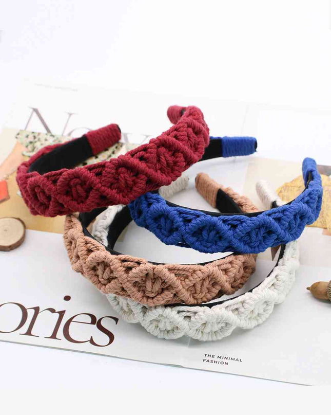 Can't Stop Your Shine Macrame Headband