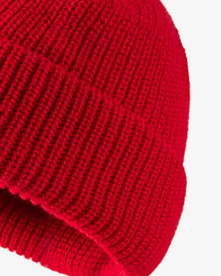 Calling For Winter Rib-Knit Beanie