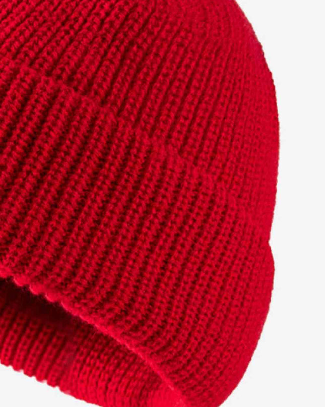 Calling For Winter Rib-Knit Beanie