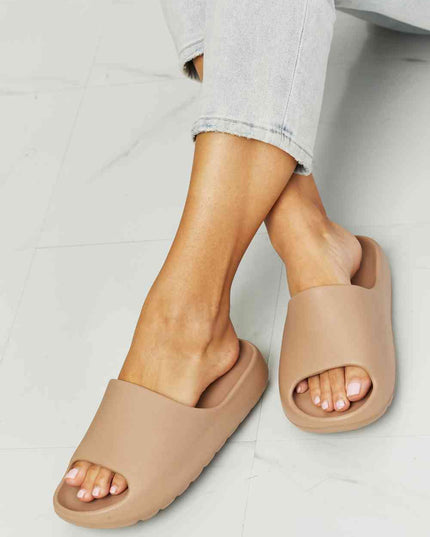 NOOK JOI In My Comfort Zone Slides in Beige