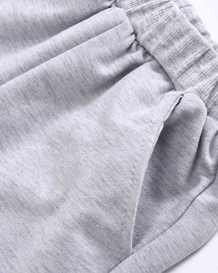 Kids Panda Graphic Joggers with Pockets