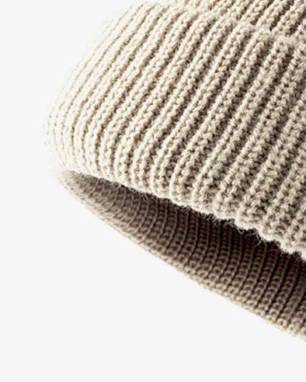 Calling For Winter Rib-Knit Beanie